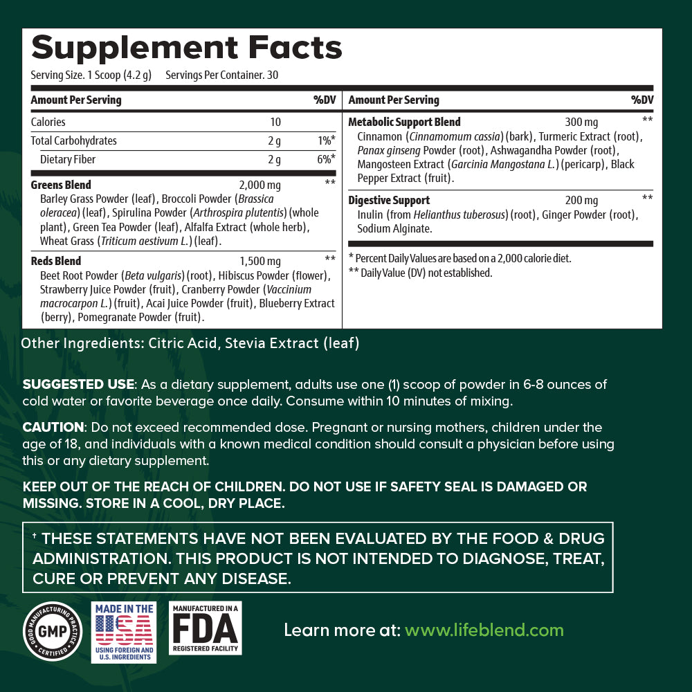 Lifeblend SuperGreens